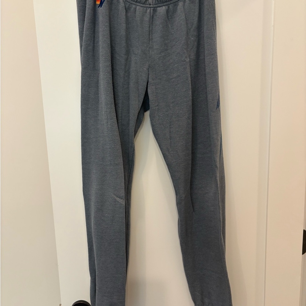 Aviator Nation Gray Sweatpants Comfortable Joggers